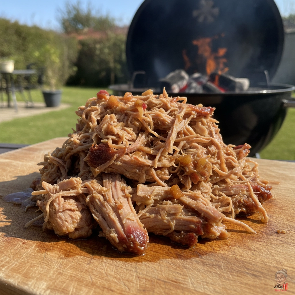 Ember Apple Pork — Kohlegrill