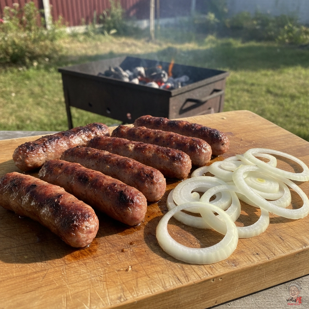 Ember Balkan Röllchen — Kohlegrill