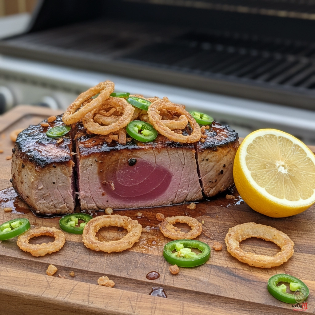 Ember BBQ Tuna — Gasgrill