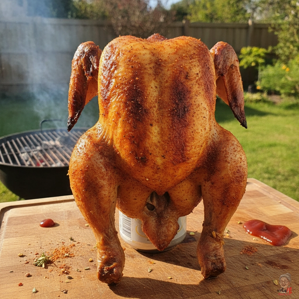 Ember Beer Poulet — Kohlegrill
