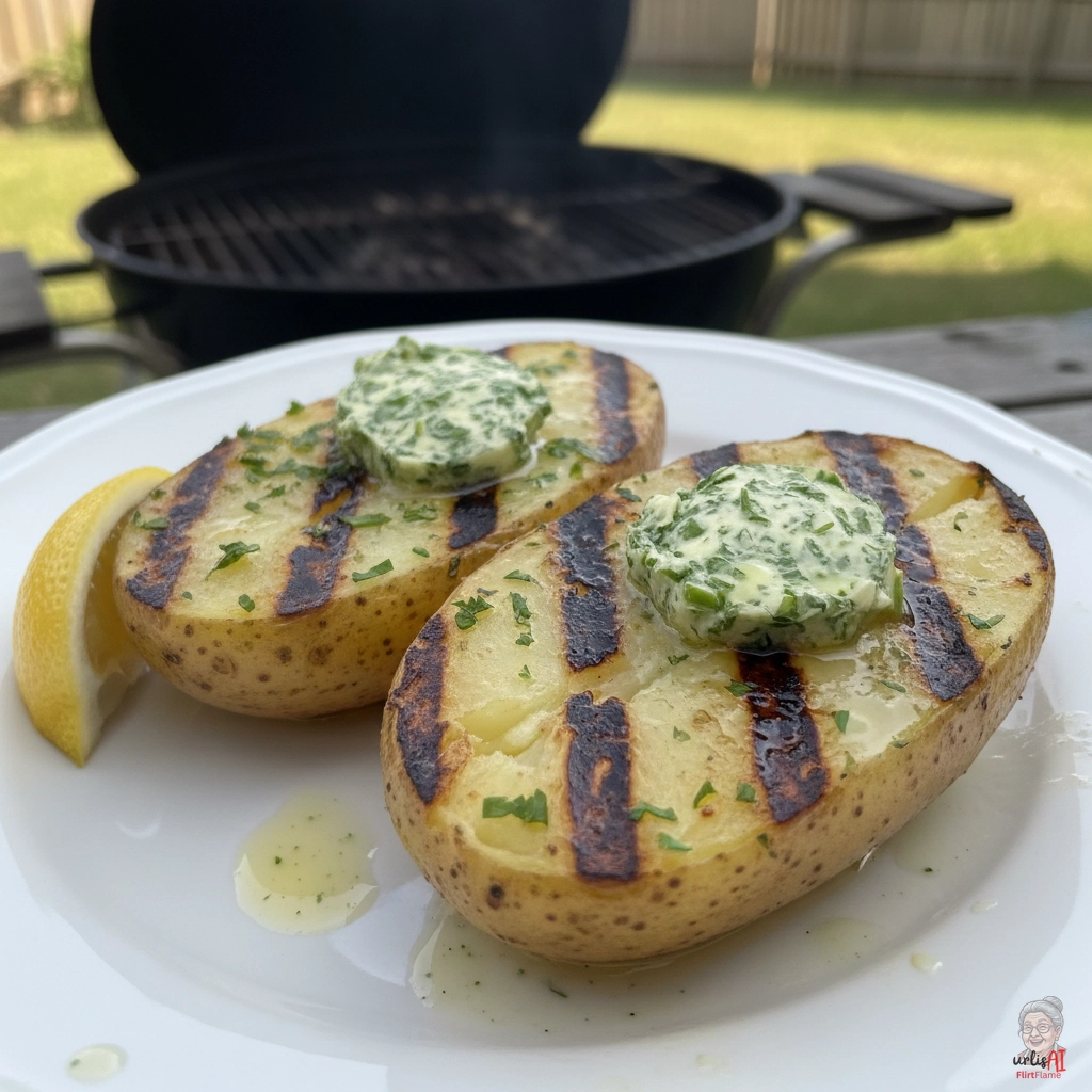 Ember Beurre Kräuterkartoffeln — Kohlegrill