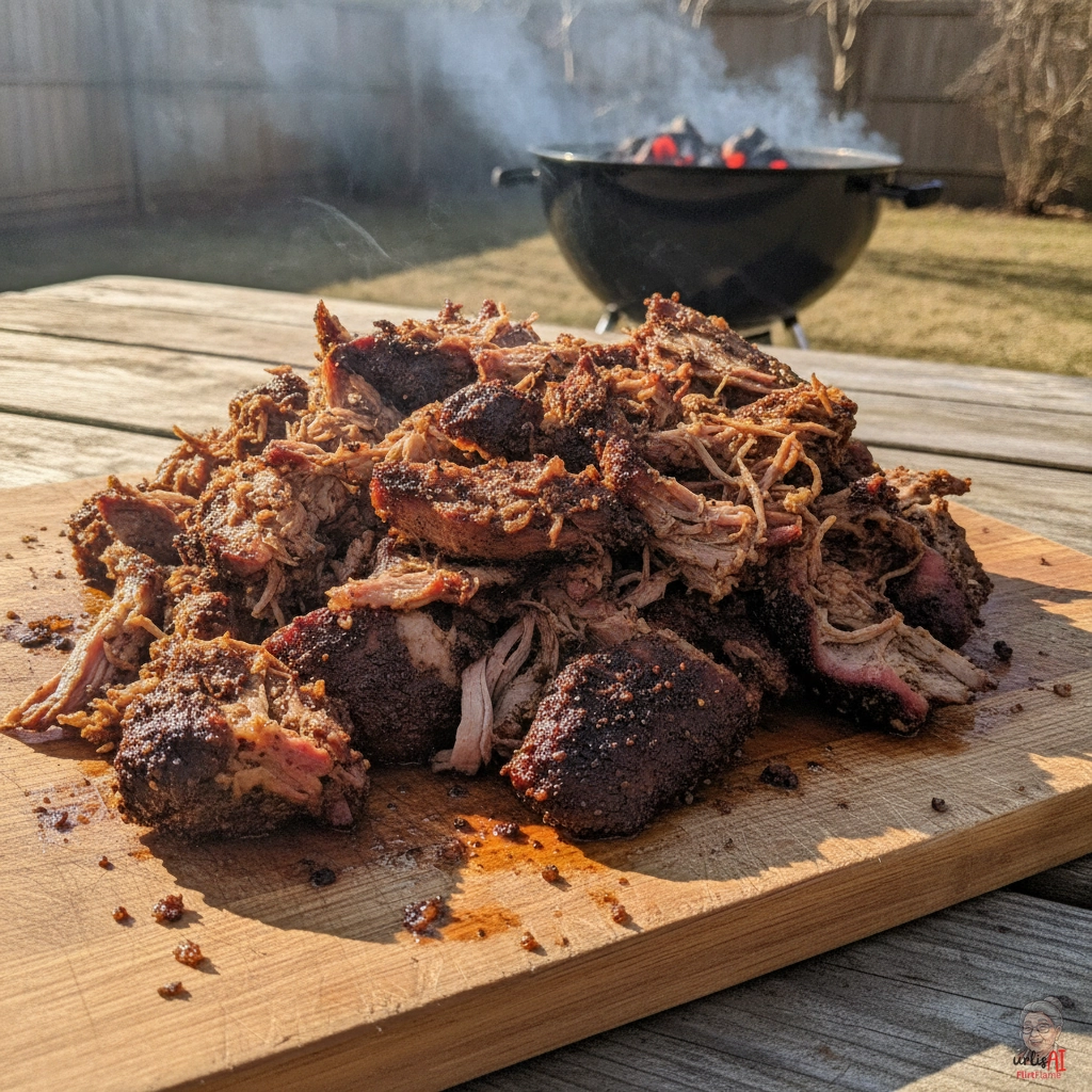 Ember Coffee Pork — Kohlegrill