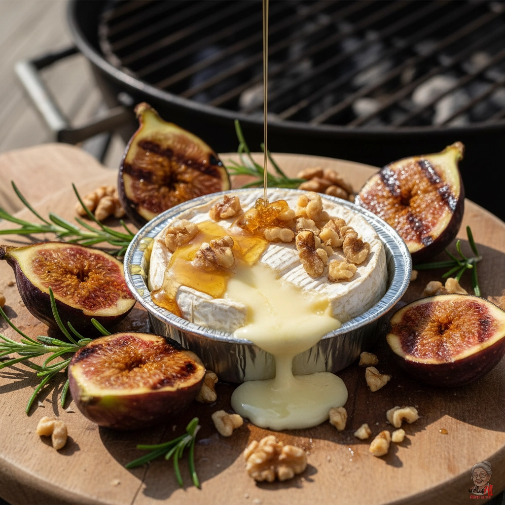 Ember Figue Camembert — Kohlegrill