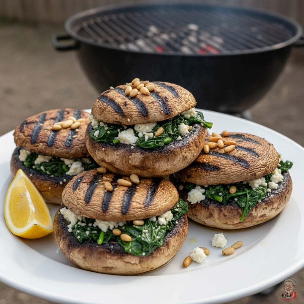 Ember Florentiner Pilzköpfe — Kohlegrill
