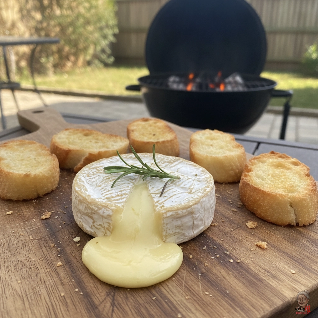 Ember French Brie — Kohlegrill