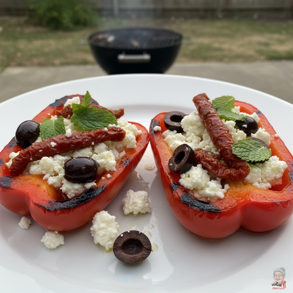 Ember Hellas Paprikahälften — Kohlegrill