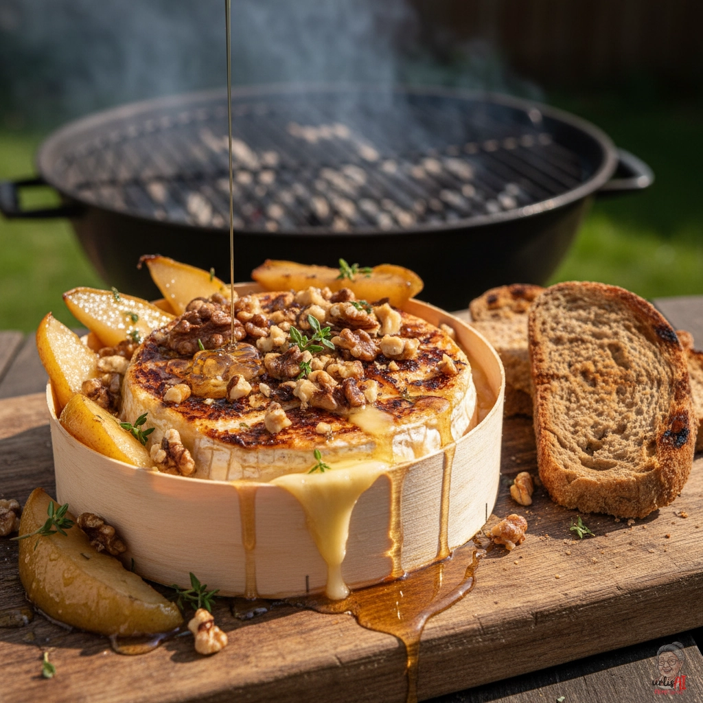 Ember Herbstcamembert — Kohlegrill
