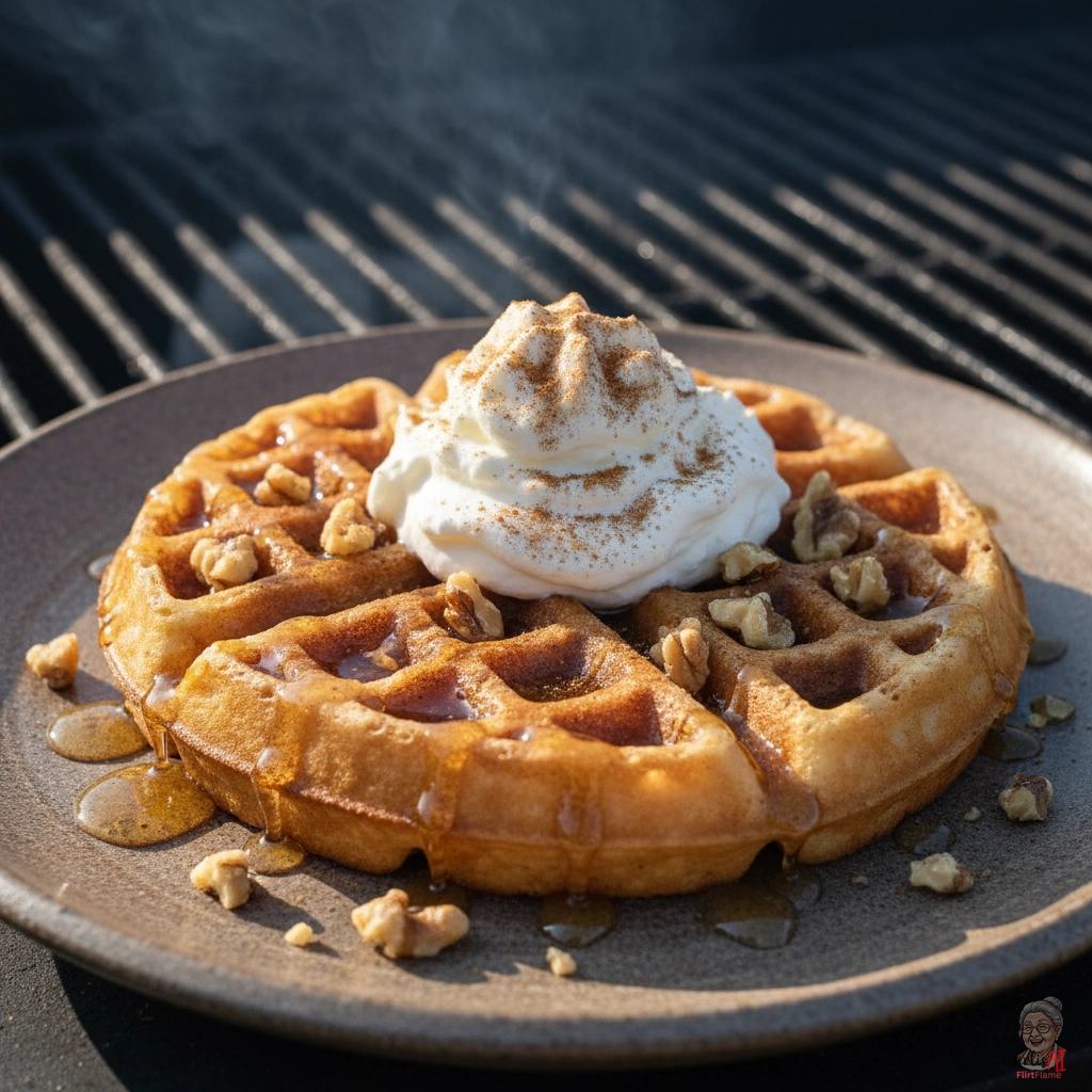 Ember Honigwaffeln — Kohlegrill
