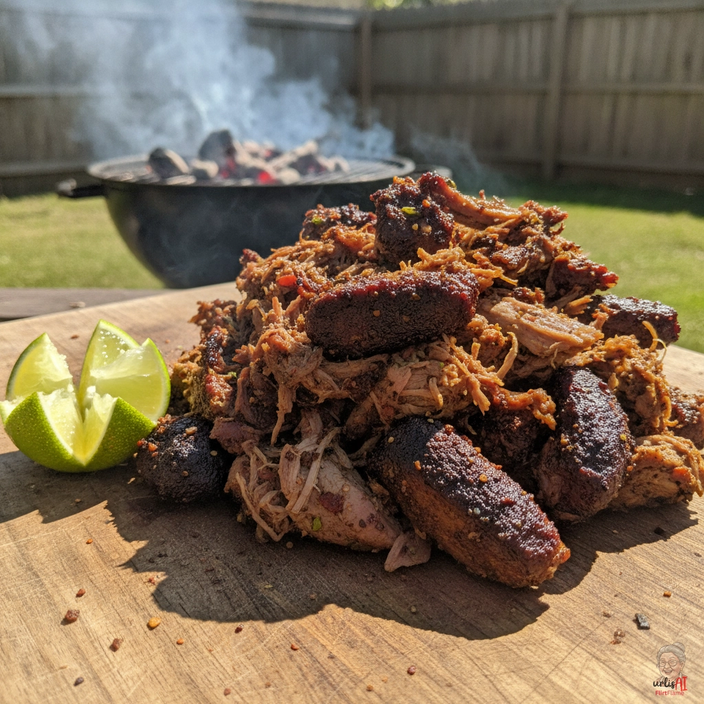 Ember Jerk Pork — Kohlegrill