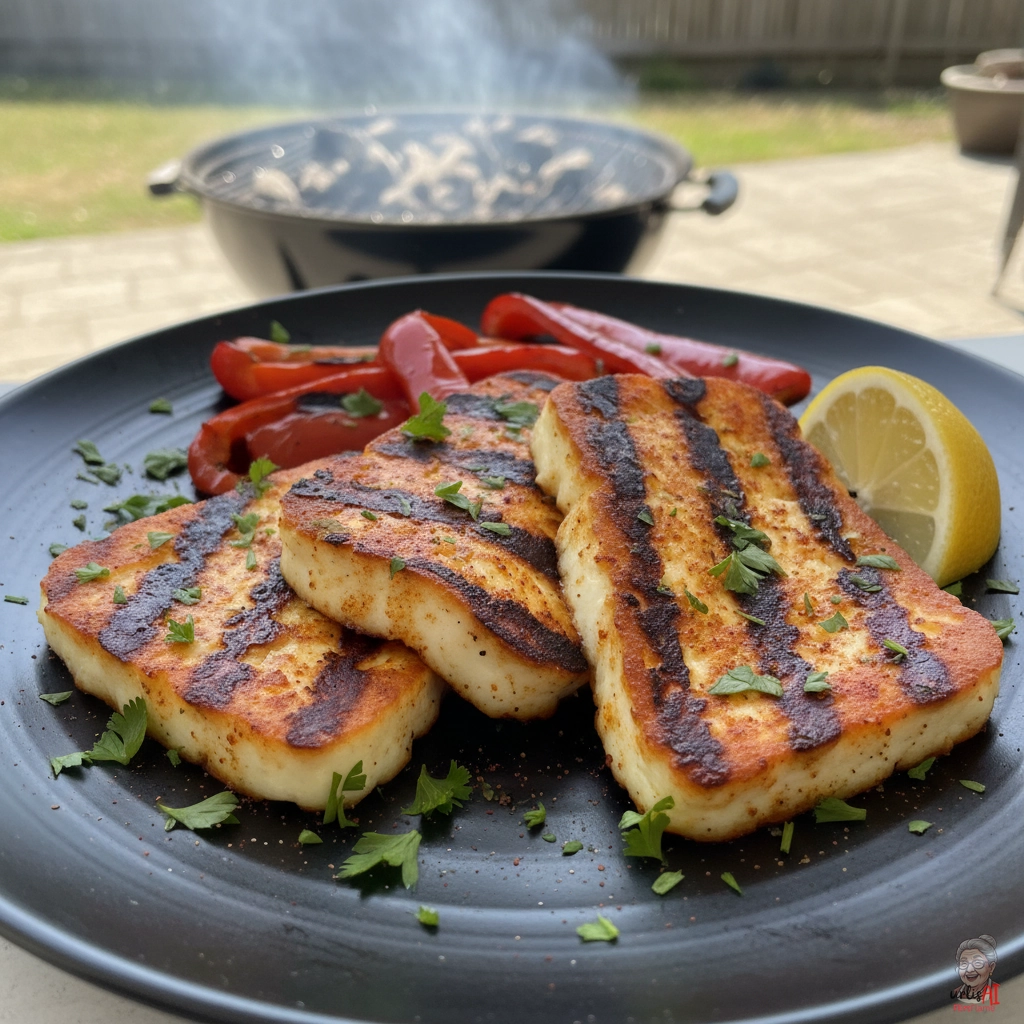Ember Pimentón Halloumi — Kohlegrill