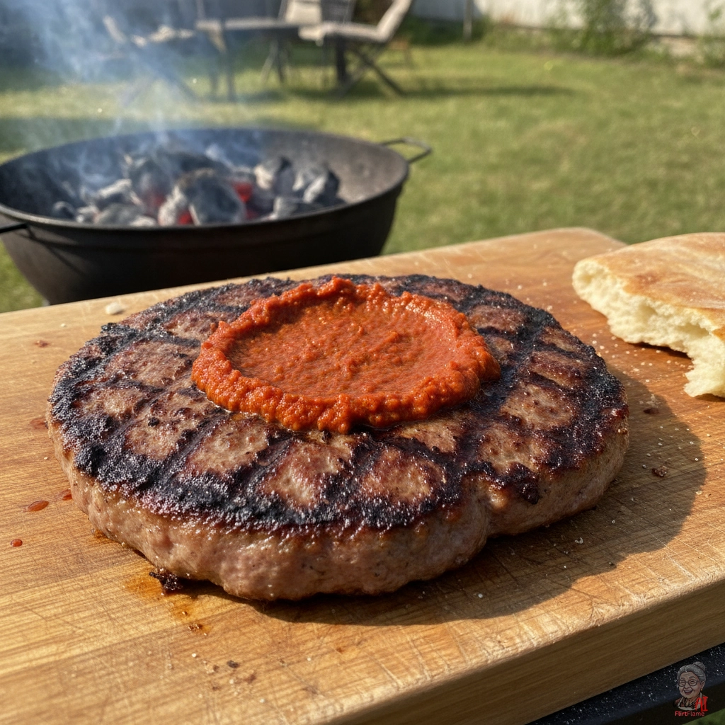 Ember Pljeskavica — Kohlegrill
