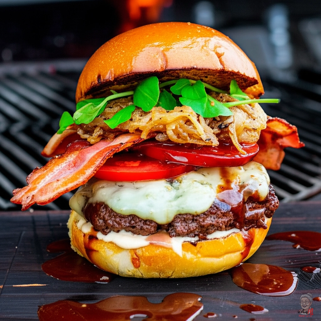 Ember Pub Burger — Kohlegrill