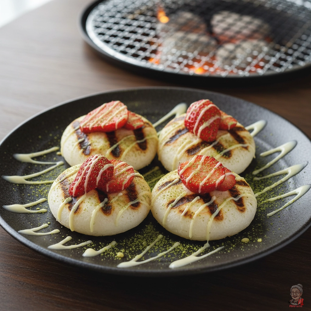 Ember Strawberry Mochi — Kohlegrill