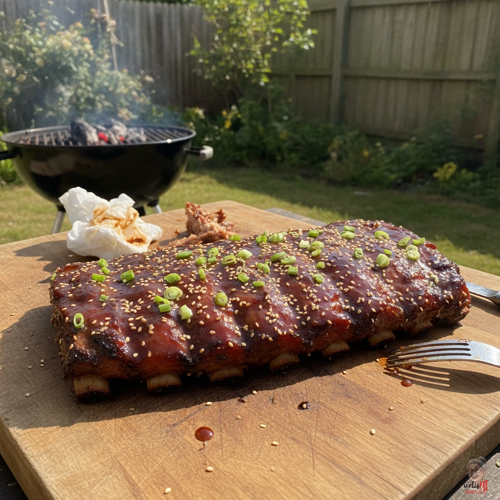 Ember Teriyaki Backs — Kohlegrill