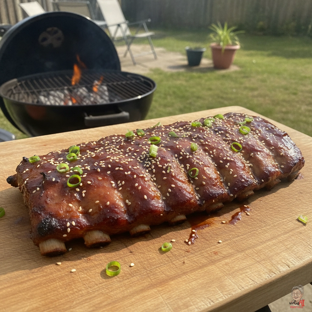 Ember Teriyaki Ribs — Kohlegrill