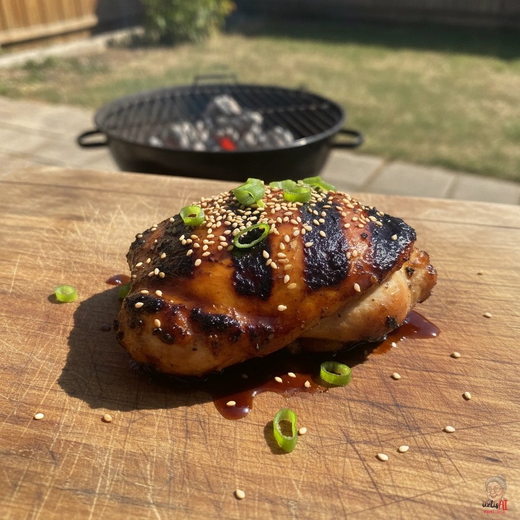 Ember Teriyaki Thigh — Kohlegrill