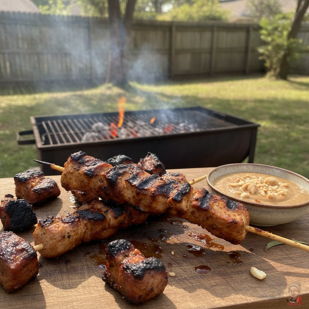 Ember Turkey Skewer — Kohlegrill