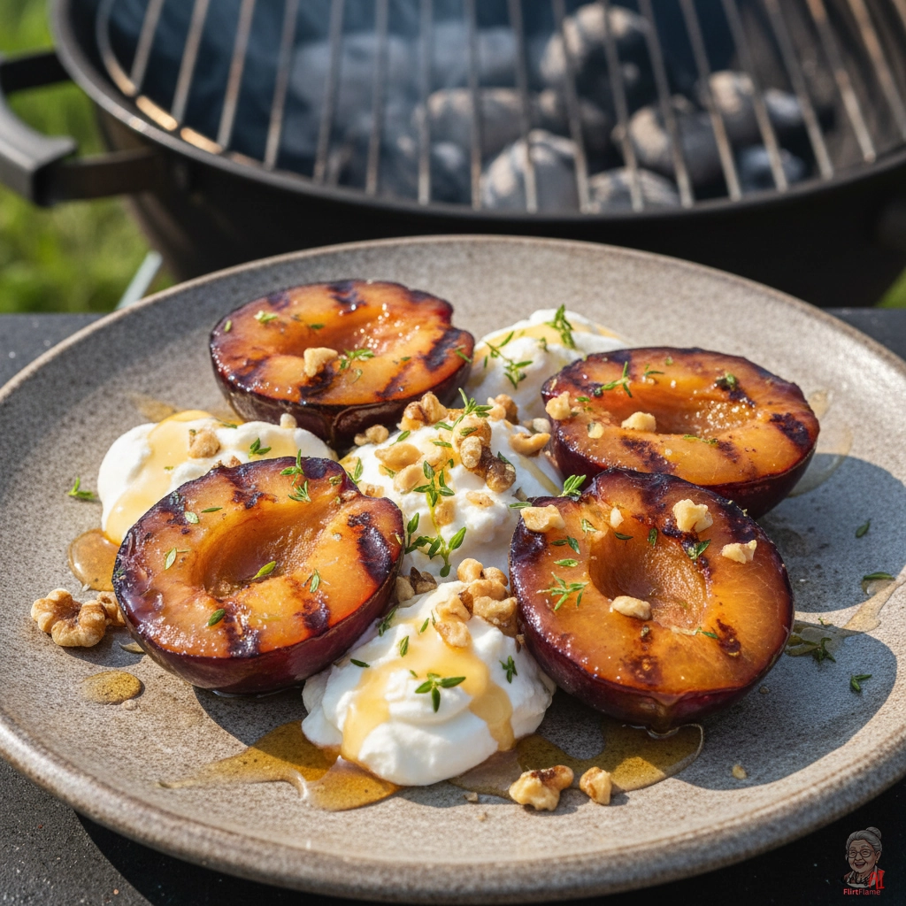 Ember Walnuss Pflaumen — Kohlegrill