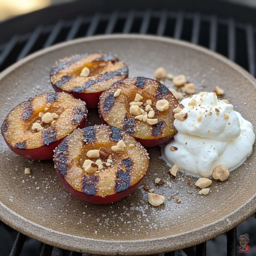 Ember Zimt Pflaumen — Kohlegrill