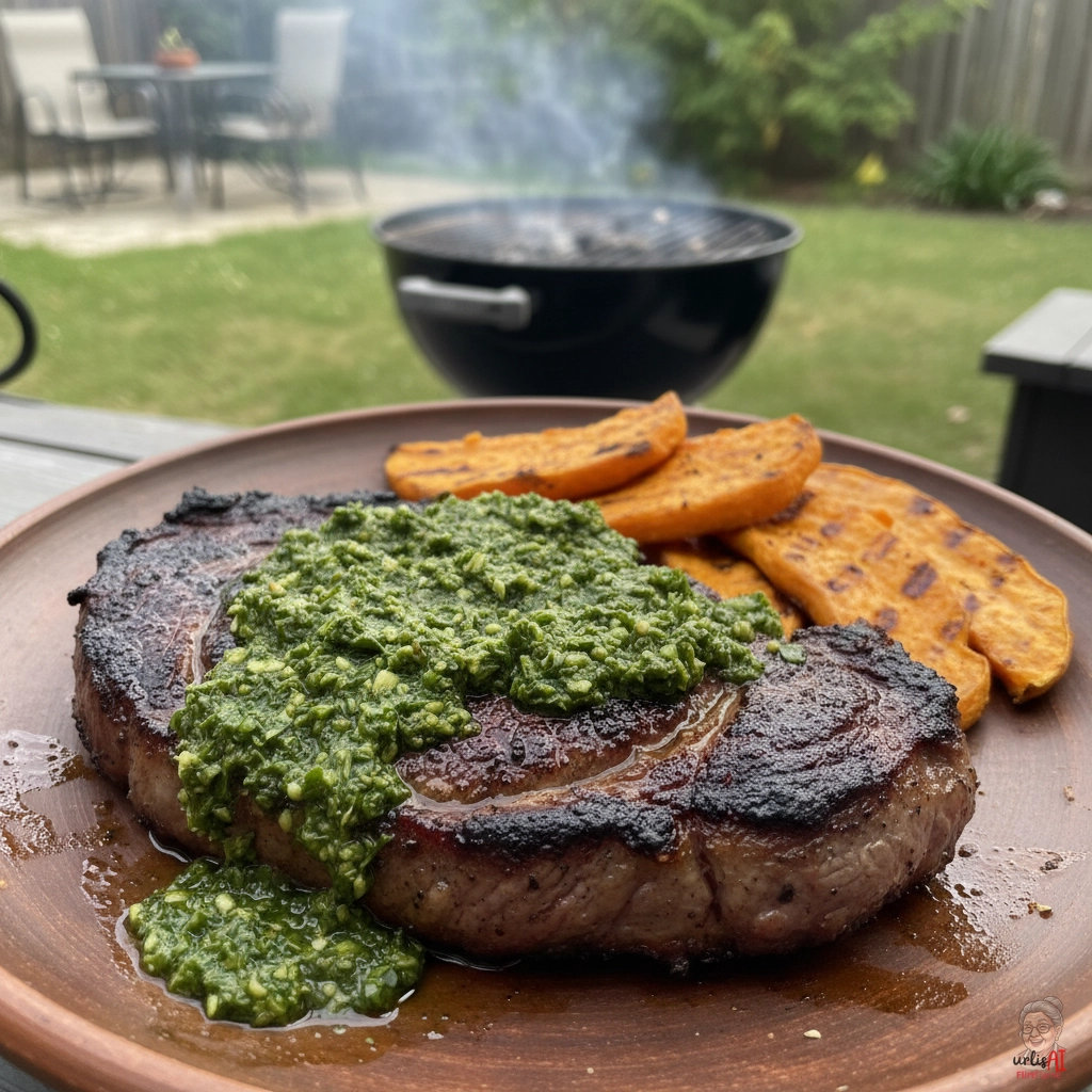Entrecote Chimi — Kohlegrill