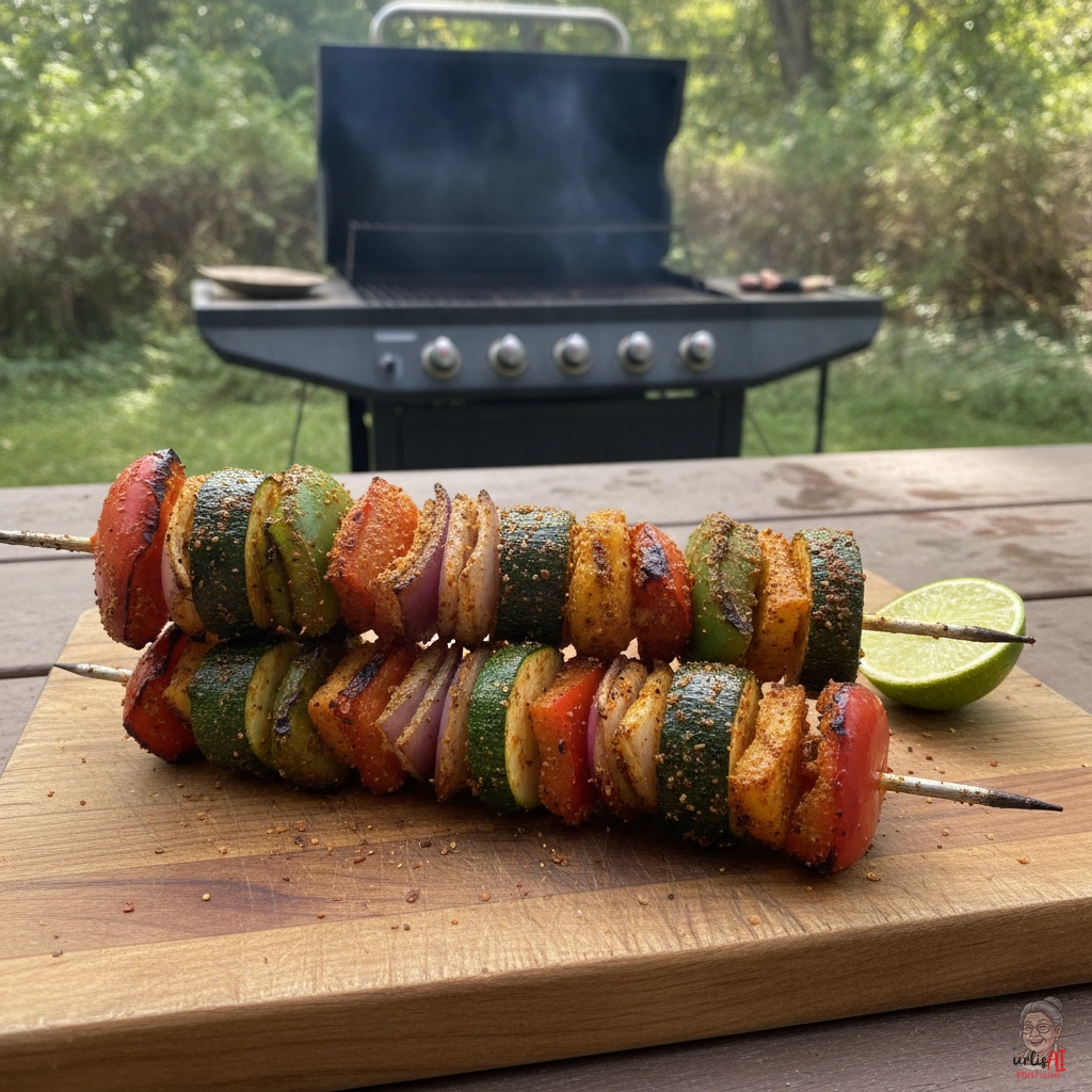 Fajita Veggie Skewer — Gasgrill