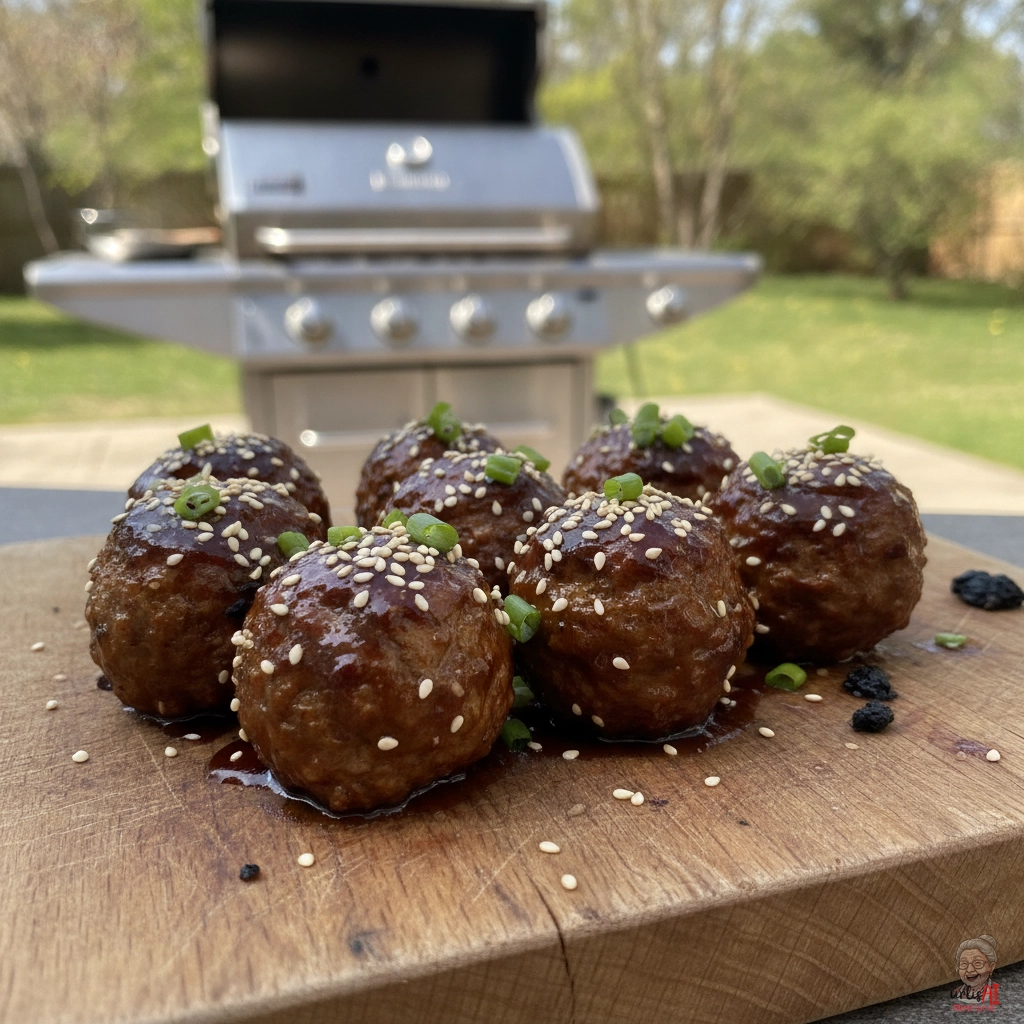 Fernost Fleischbällchen — Gasgrill