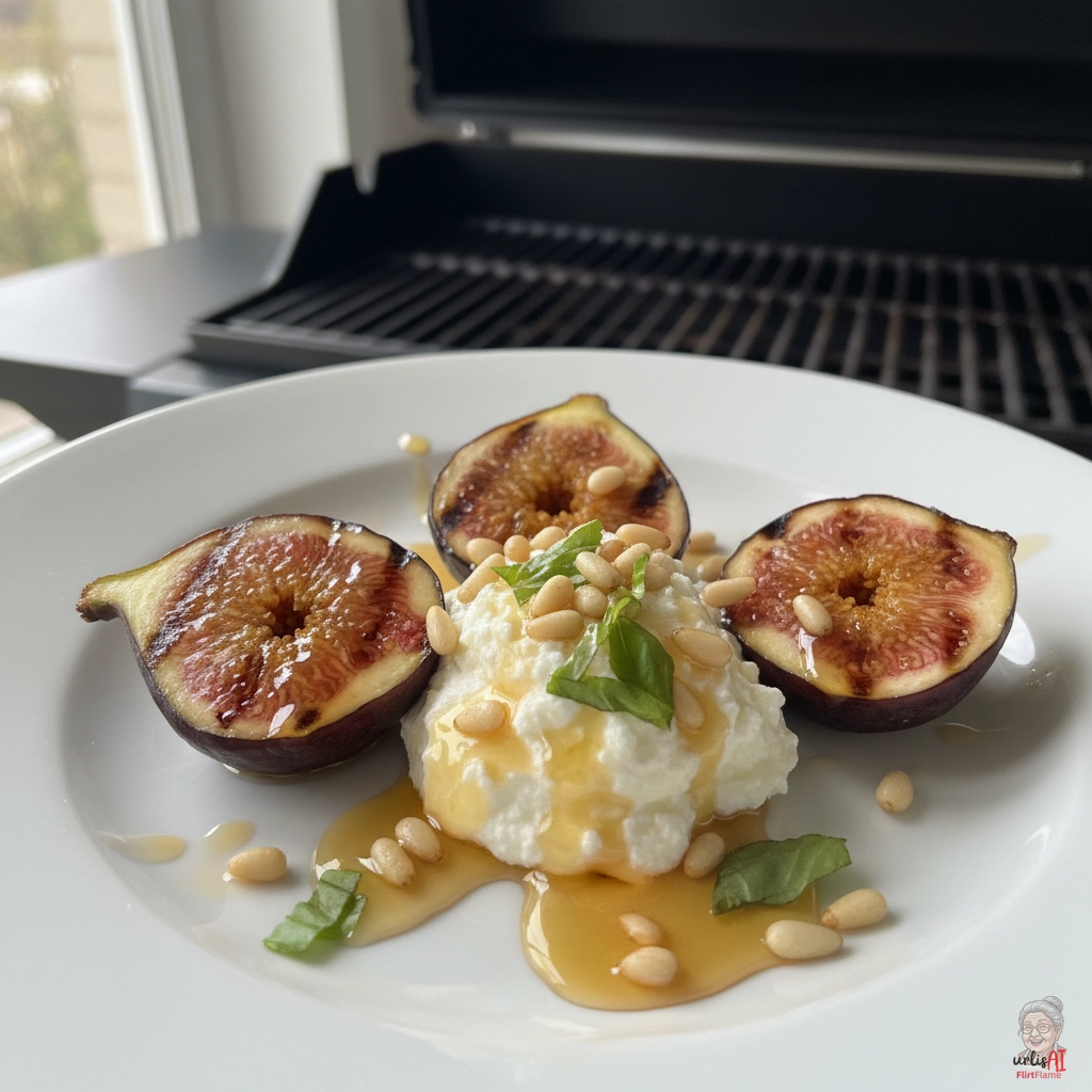 Fico Ricotta Miele — Gasgrill