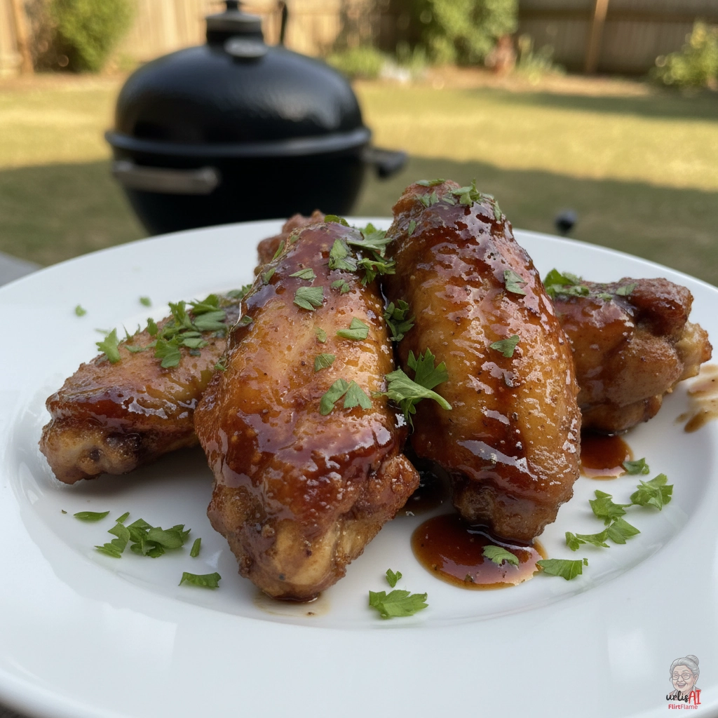Fig Balsamic Wings — Kohlegrill