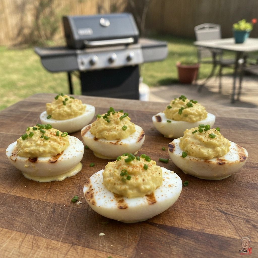 Filled Ei — Gasgrill