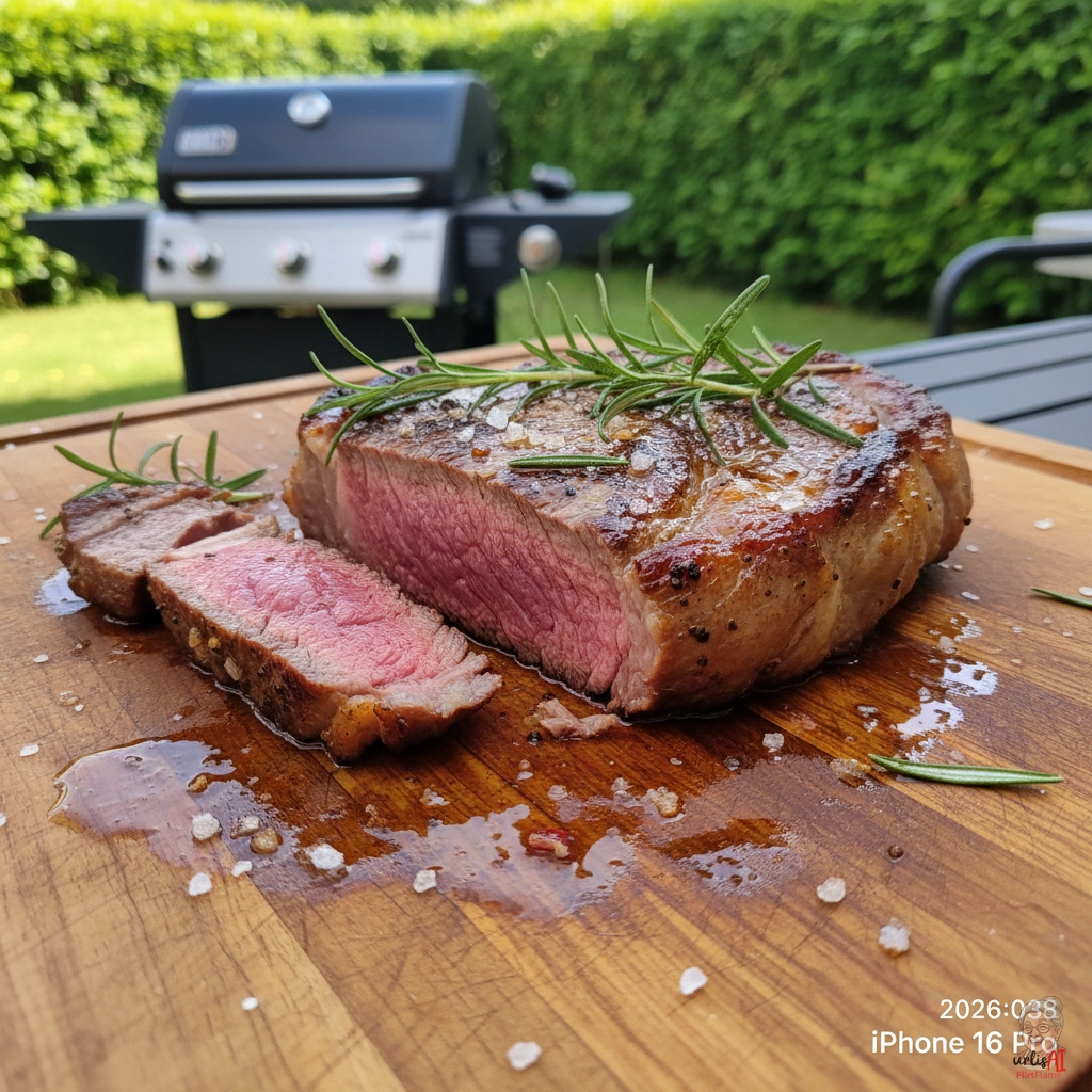 Fiorentina Rosmarinsteak — Gasgrill