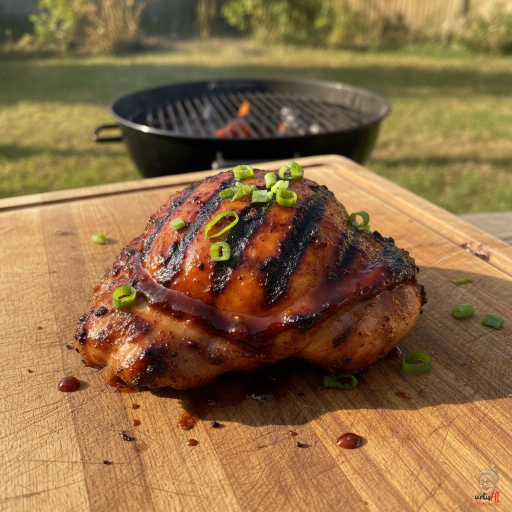 Fire BBQ Thigh — Kohlegrill