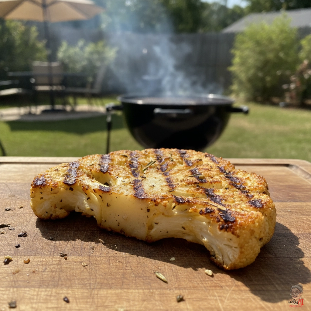 Fire Cauliflower Steak — Kohlegrill