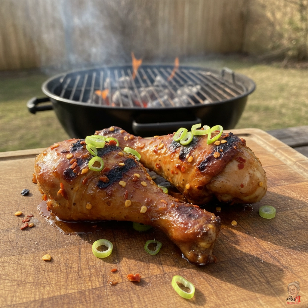 Fire Drumstick — Kohlegrill