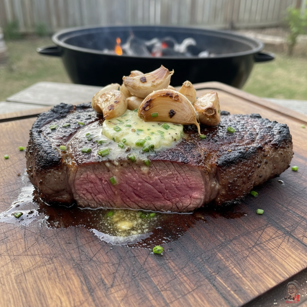 Fire Hüftsteak — Kohlegrill