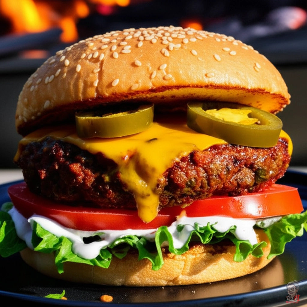 Fire Jalapeño Burger — Kohlegrill
