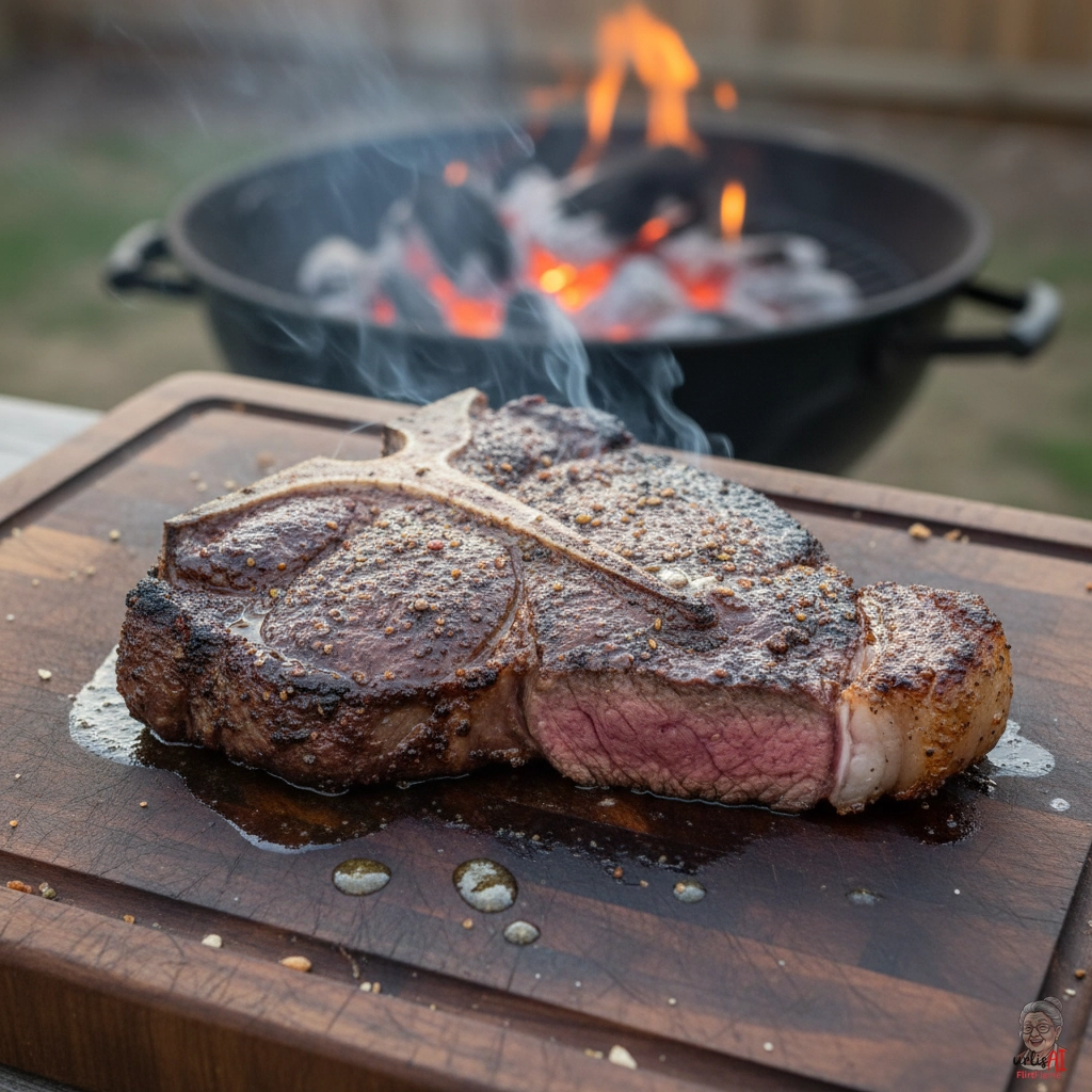 Fire Porterhouse — Kohlegrill
