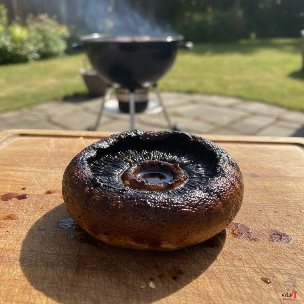Fire Riesenpilz — Kohlegrill