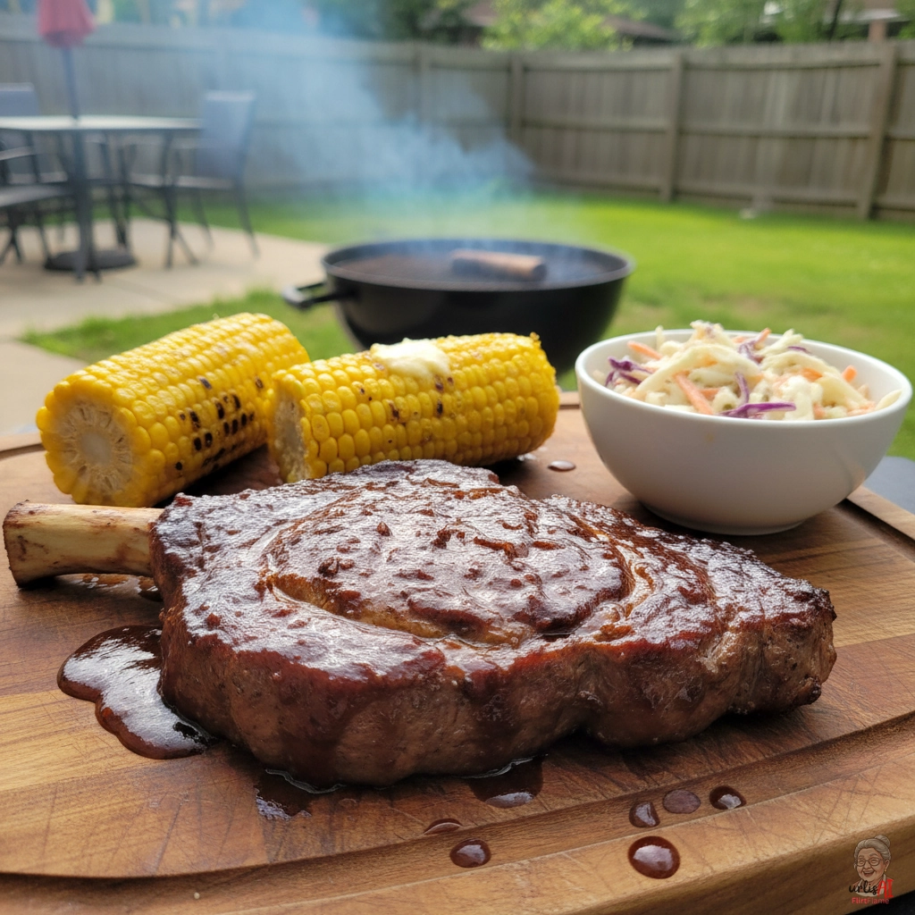 Fire Rindersteak — Kohlegrill