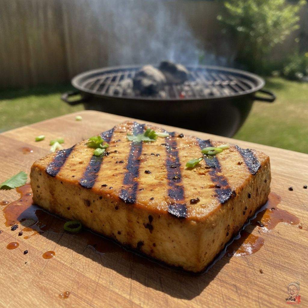 Fire Soja Block — Kohlegrill