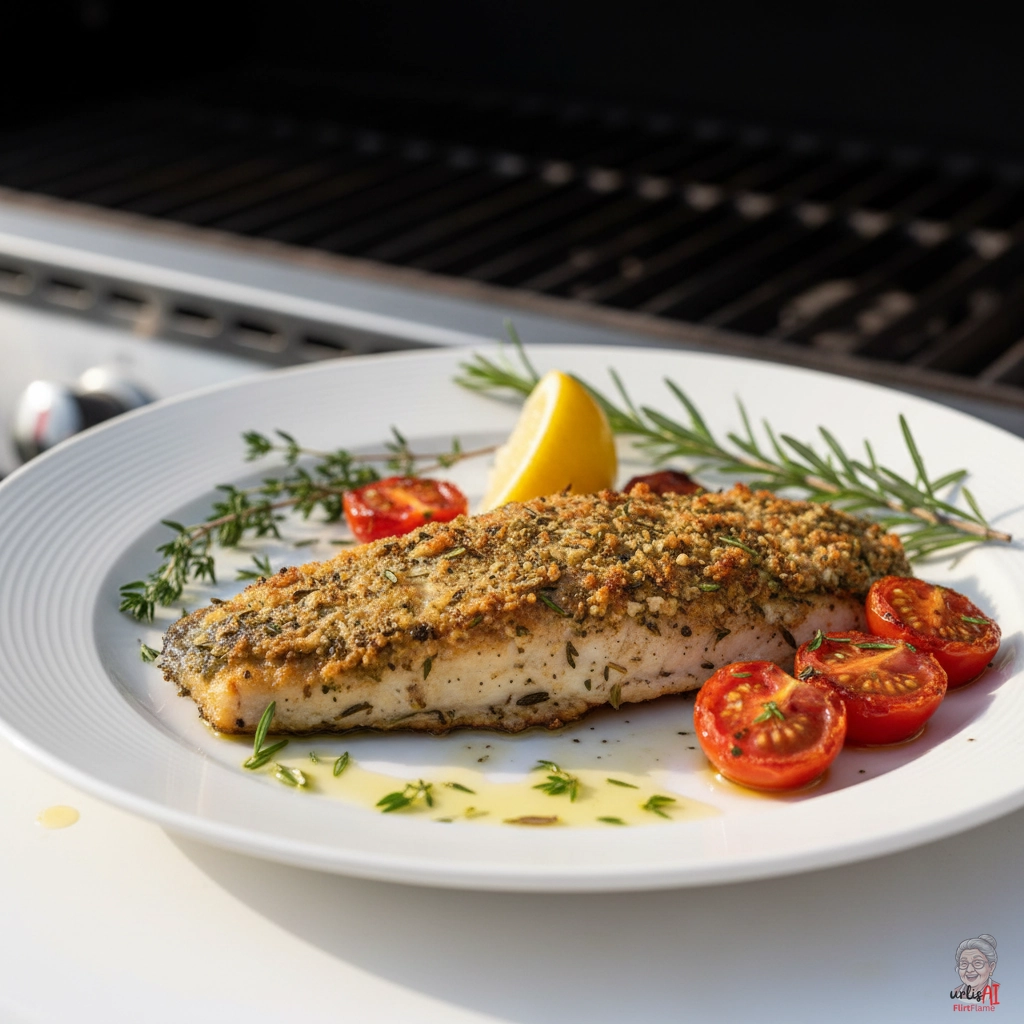 Fireside Goldbarsch — Gasgrill