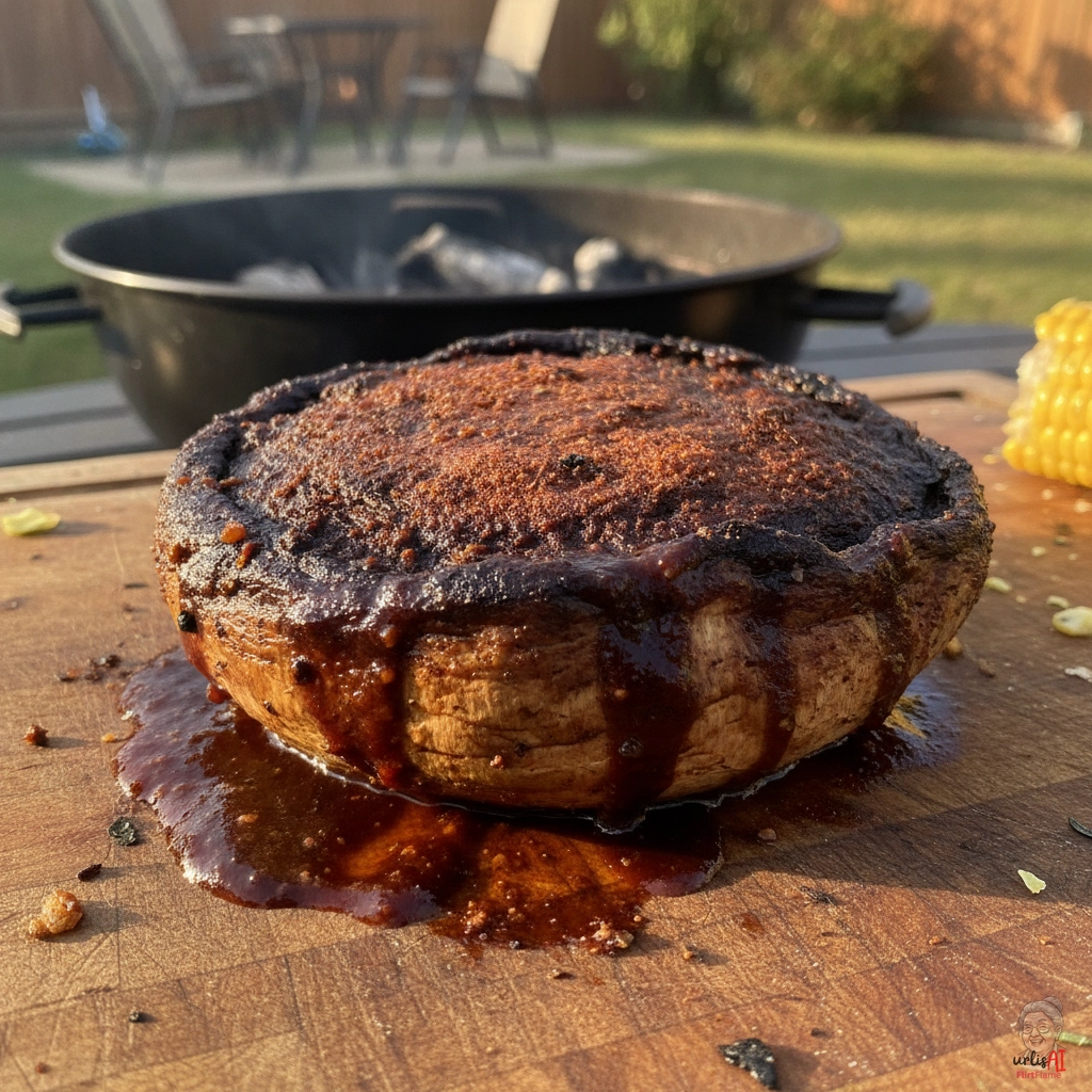 Flame Riesenpilz — Kohlegrill