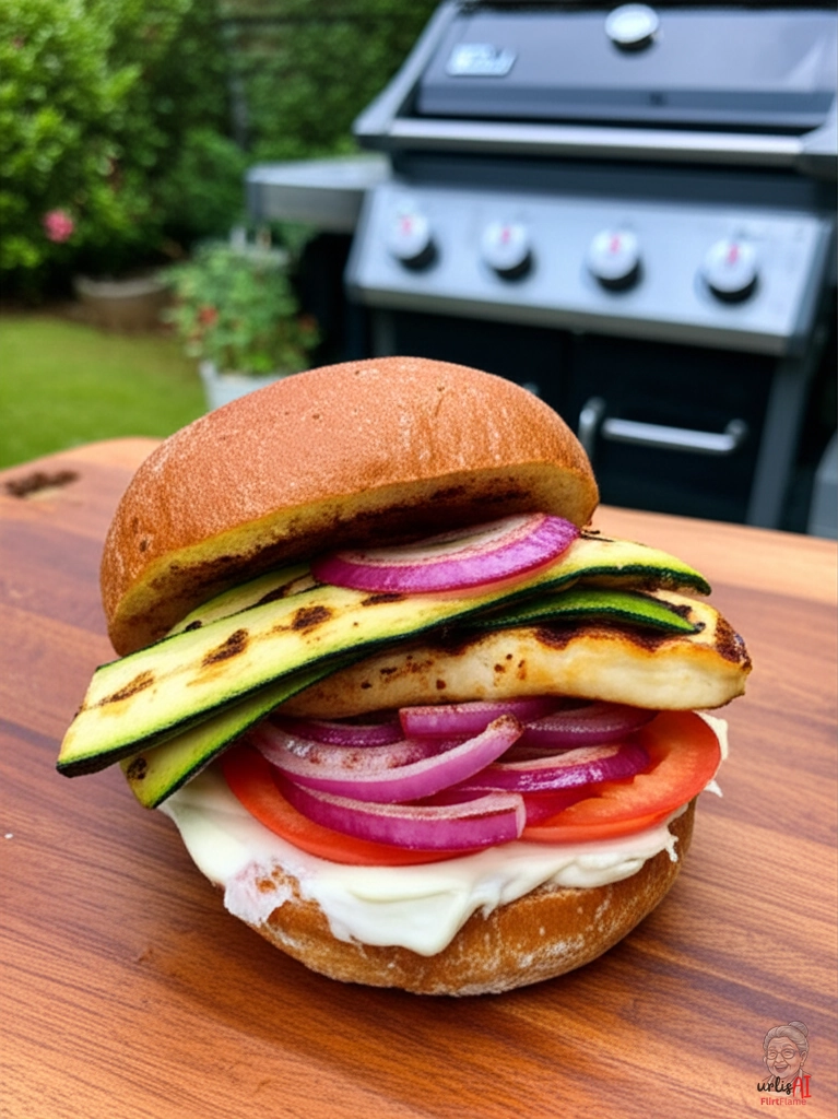 Flammenkäses Röstwerk — Gasgrill