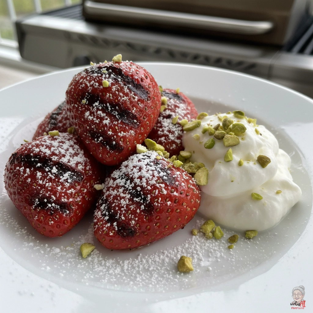 Fraises au Feu — Gasgrill
