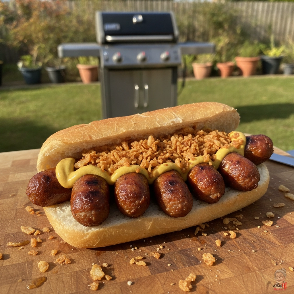 Franken Senf Würstl — Gasgrill