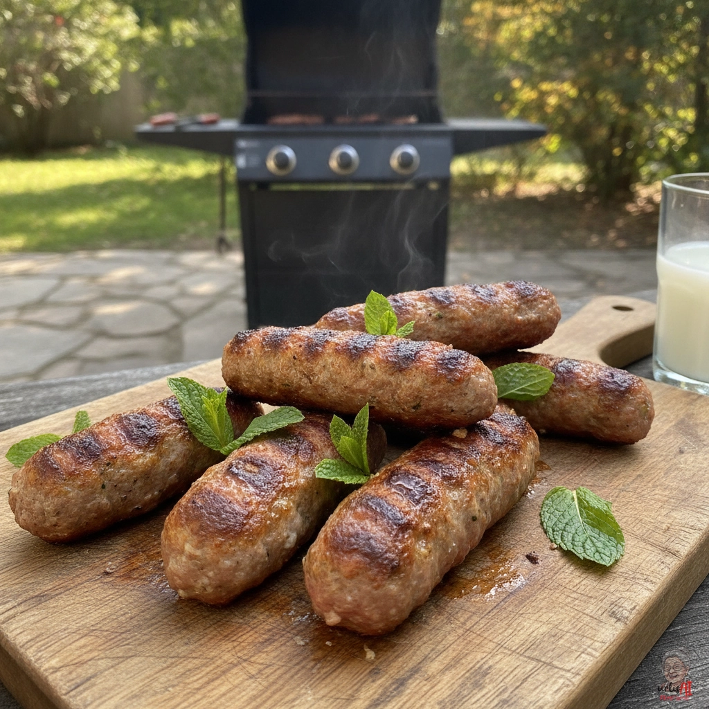 Fresh Mint Köfte — Gasgrill