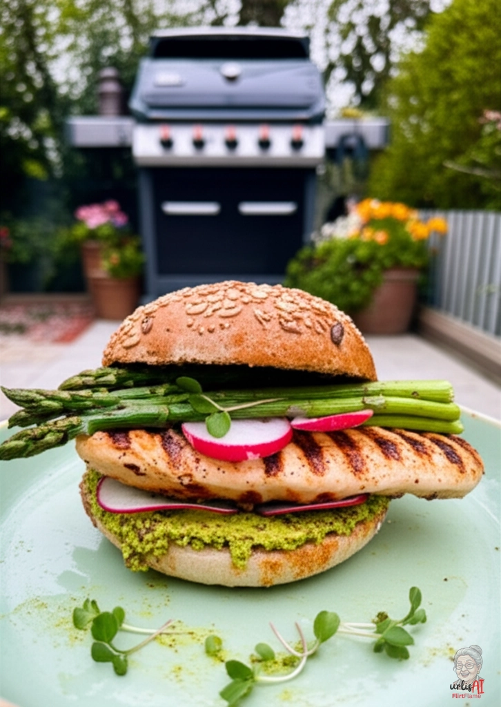 Fresh Start Chicken Burger — Gasgrill