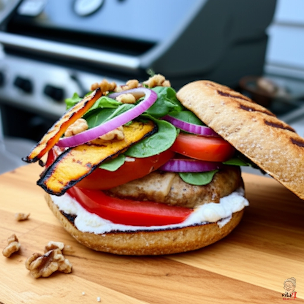 Frischkäses Samtmantel — Gasgrill