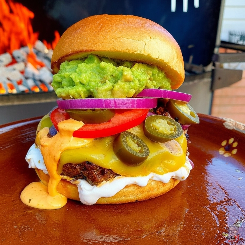 Fuego Mexican Burger — Kohlegrill