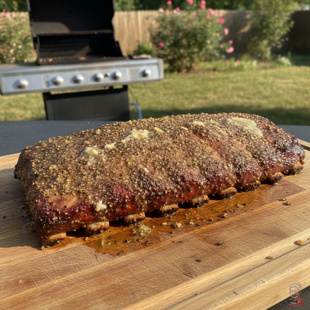 Garlic Butter Backs — Gasgrill