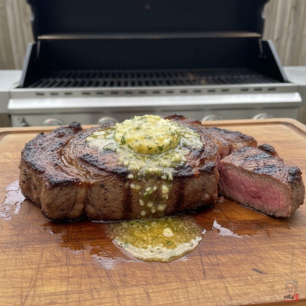 Garlic Butter Ribeye — Gasgrill